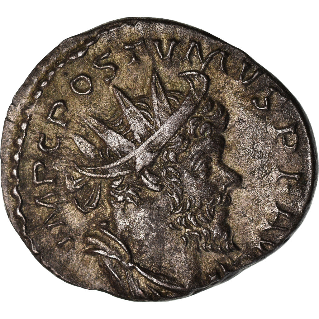 Coin, Postumus, Antoninianus, 260-269, Trier or Cologne, AU(50-53), Billon