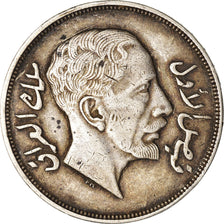 Moneda, Iraq, Faisal I, Riyal, 200 Fils, 1932, Royal Mint, MBC, Plata, KM:101