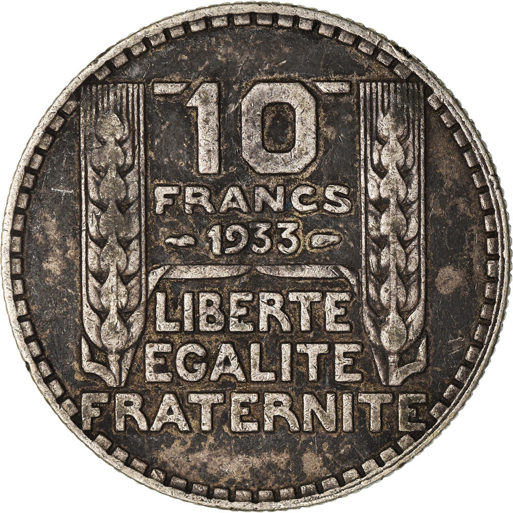 Monnaie, France, Turin, 10 Francs, 1933, Paris, TB+, Argent, KM:878