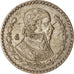 Moneta, Messico, Peso, 1963, Mexico City, MB+, Argento, KM:459