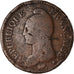 Coin, France, Dupré, Decime, AN 7, Paris, VF(20-25), Bronze, KM:644.1, Le
