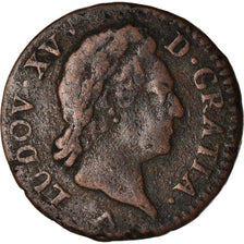Monnaie, France, Louis XV, Demi sol à la vieille tête, 1/2 Sol, 1770, Lille