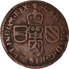 Münze, Spanische Niederlande, BRABANT, Liard, 12 Mites, 1692, Antwerpen, S+