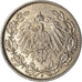 Moneta, GERMANIA - IMPERO, 1/2 Mark, 1914, Hambourg, SPL, Argento, KM:17