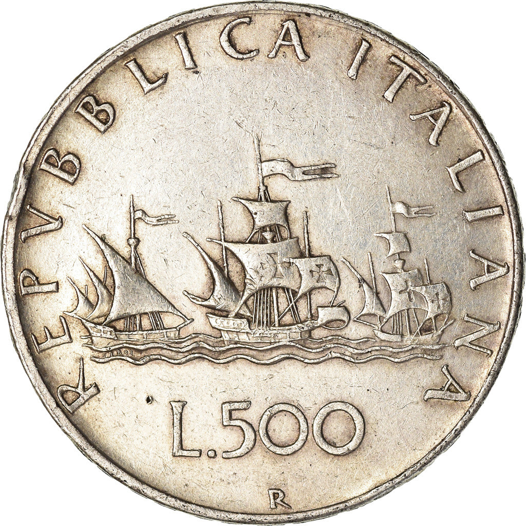 Moneta, Italia, 500 Lire, 1958, Rome, BB, Argento, KM:98