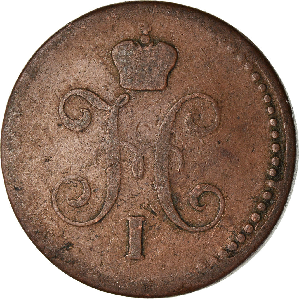 Munten, Rusland, Nicholas I, Kopek, 1842, Ekaterinbourg, FR, Koper, KM:144.3