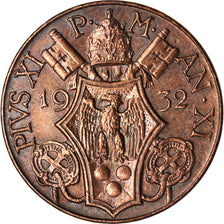 Moneta, CITTÀ DEL VATICANO, Pius XI, 5 Centesimi, 1932, Rome, BB+, Bronzo, KM:1
