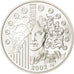 Münze, Frankreich, 1-1/2 Euro, 2002, STGL, Silber, KM:1301