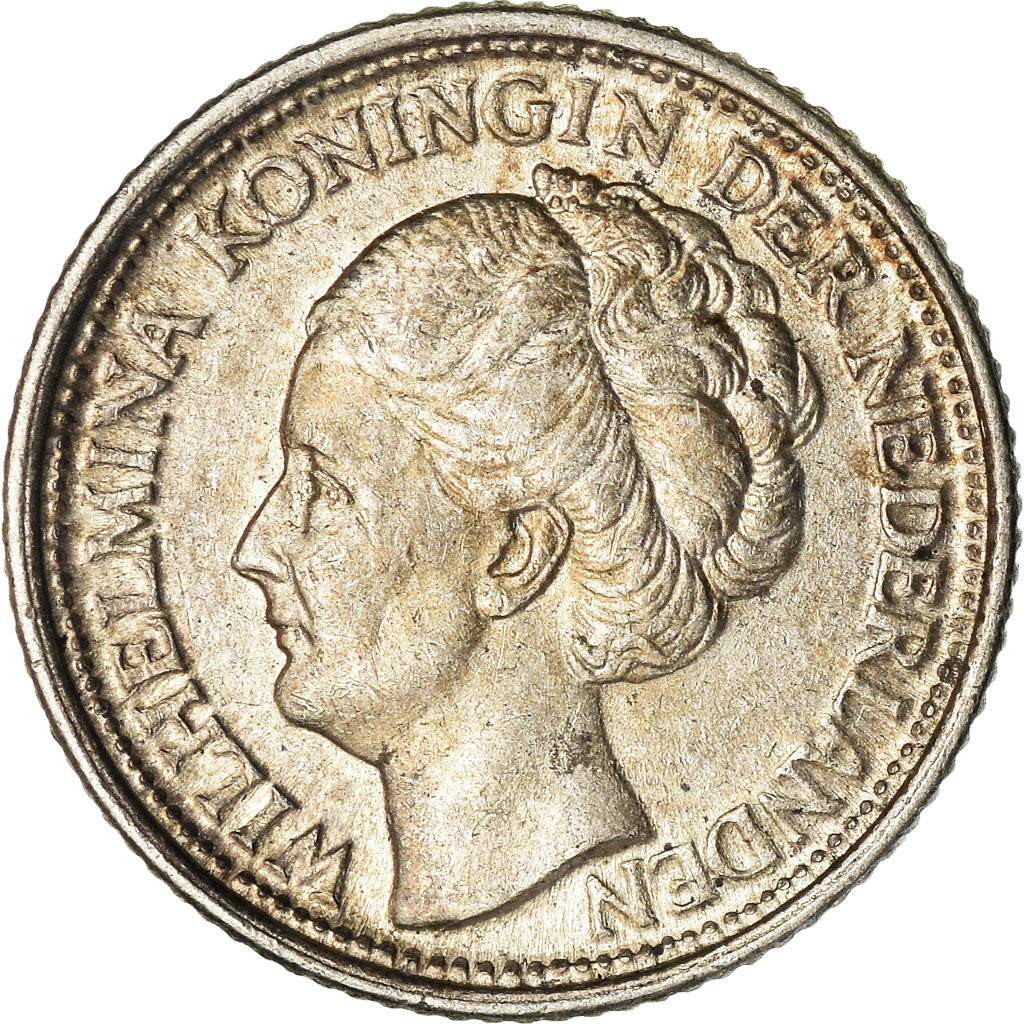 Moneta, Paesi Bassi, Wilhelmina I, 10 Cents, 1944, Denver, SPL, Argento, KM:163