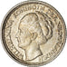 Moneta, Paesi Bassi, Wilhelmina I, 10 Cents, 1944, Denver, SPL, Argento, KM:163