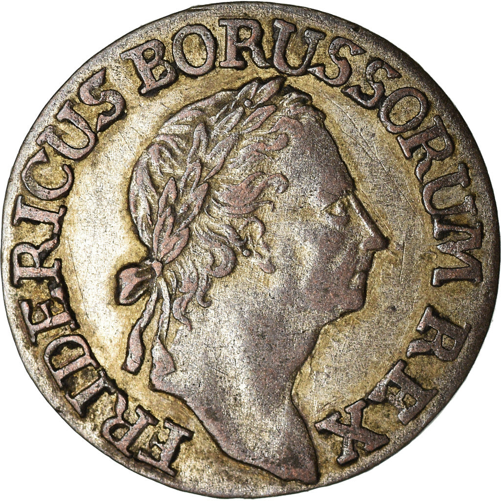 Monnaie, Etats allemands, SILESIA, Friedrich II, 3 Kreuzer, 1781, TTB+, Billon