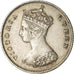Coin, Hong Kong, Victoria, 10 Cents, 1868, EF(40-45), Silver, KM:6.3
