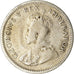 Moneta, Południowa Afryka, George V, 6 Pence, 1933, VF(30-35), Srebro, KM:16.2