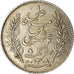 Coin, Tunisia, Ali Bey, Franc, 1891, Paris, EF(40-45), Silver, KM:224