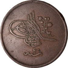 Münze, Türkei, Abdul Mejid, 40 Para, 1858/AH1255, Qustantiniyah, S+, Kupfer