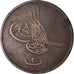 Moneta, Egitto, Abdul Aziz, 20 Para, 1863, MB+, Bronzo, KM:244