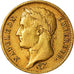 Moeda, França, Napoléon I, 40 Francs, 1809, Toulouse, EF(40-45), Dourado
