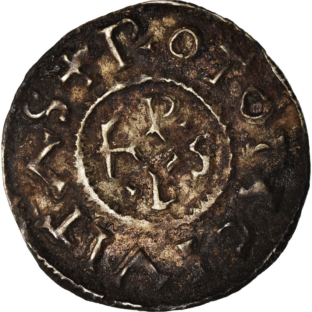Münze, Frankreich, Monastère Saint-Ouen, Denarius, Rouen, S+, Silber