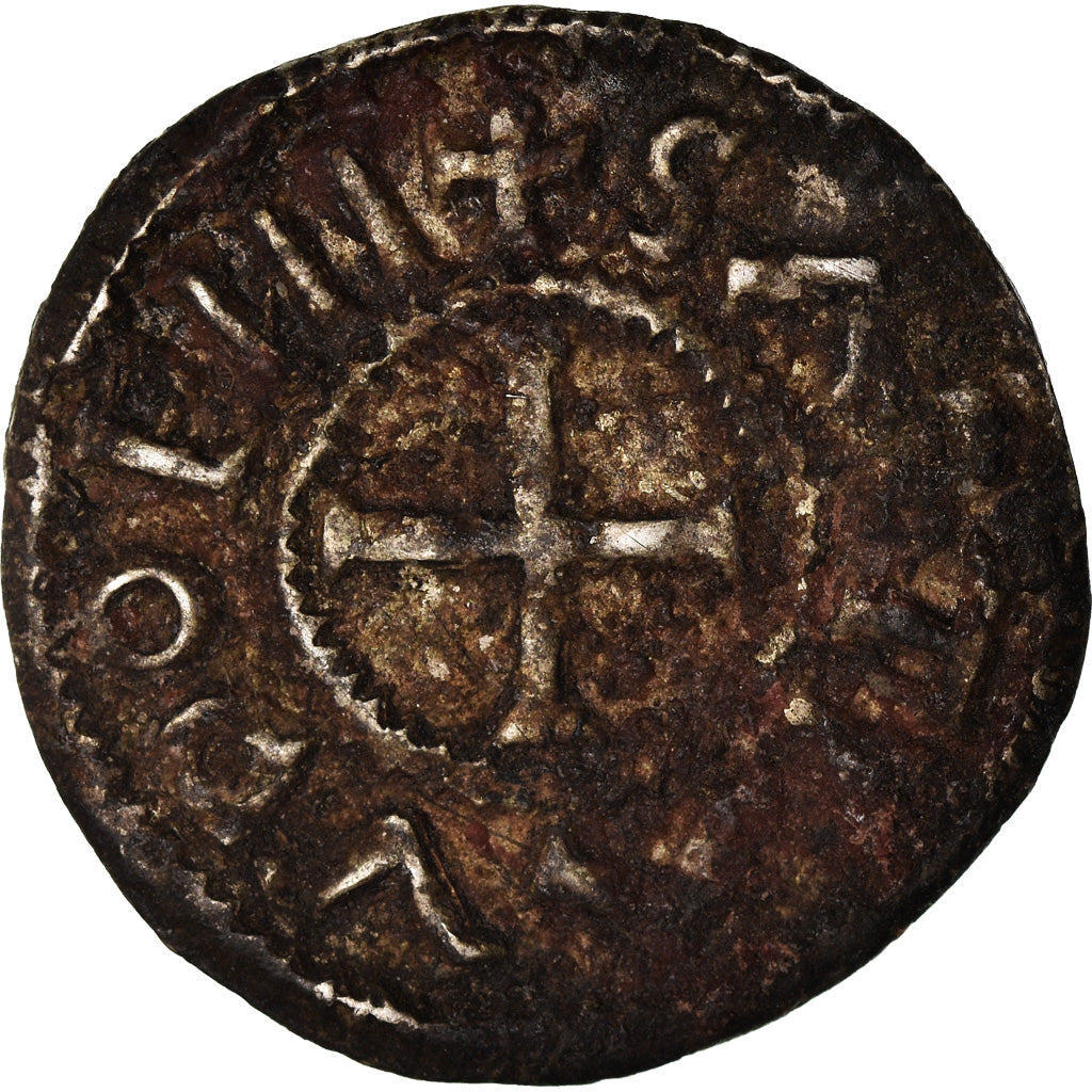 Münze, Frankreich, Monastère Saint-Ouen, Denarius, Rouen, S+, Silber