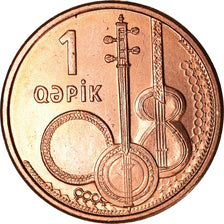 Münze, Aserbaidschan, Qapik, Undated (2006), UNZ, Copper Plated Steel, KM:39