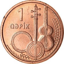 Moneta, Azerbaigian, Qapik, Undated (2006), SPL, Acciaio placcato rame, KM:39