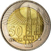 Moneta, Azerbaigian, 50 Qapik, 2006, SPL, Bi-metallico, KM:44