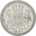 Moneda, Francia, 5 Centimes, 1921, BC+, Aluminio, Elie:10.3