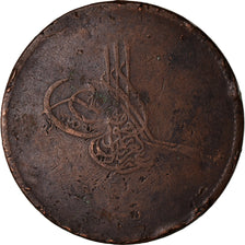 Moneta, Egitto, Abdul Aziz, 40 Para, Qirsh, 1869/AH1277, Misr, MB, Bronzo