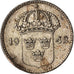 Münze, Schweden, Gustaf V, 10 Öre, 1942, SS, Silber, KM:780
