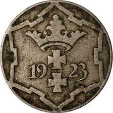 Monnaie, DANZIG, 10 Pfennig, 1923, TTB, Copper-nickel, KM:143