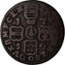 Moneta, LIEGE, John Theodore, Liard, 1750, Liege, MB+, Rame, KM:155