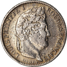 Münze, Frankreich, Louis-Philippe, 1/2 Franc, 1843, Lille, S, Silber