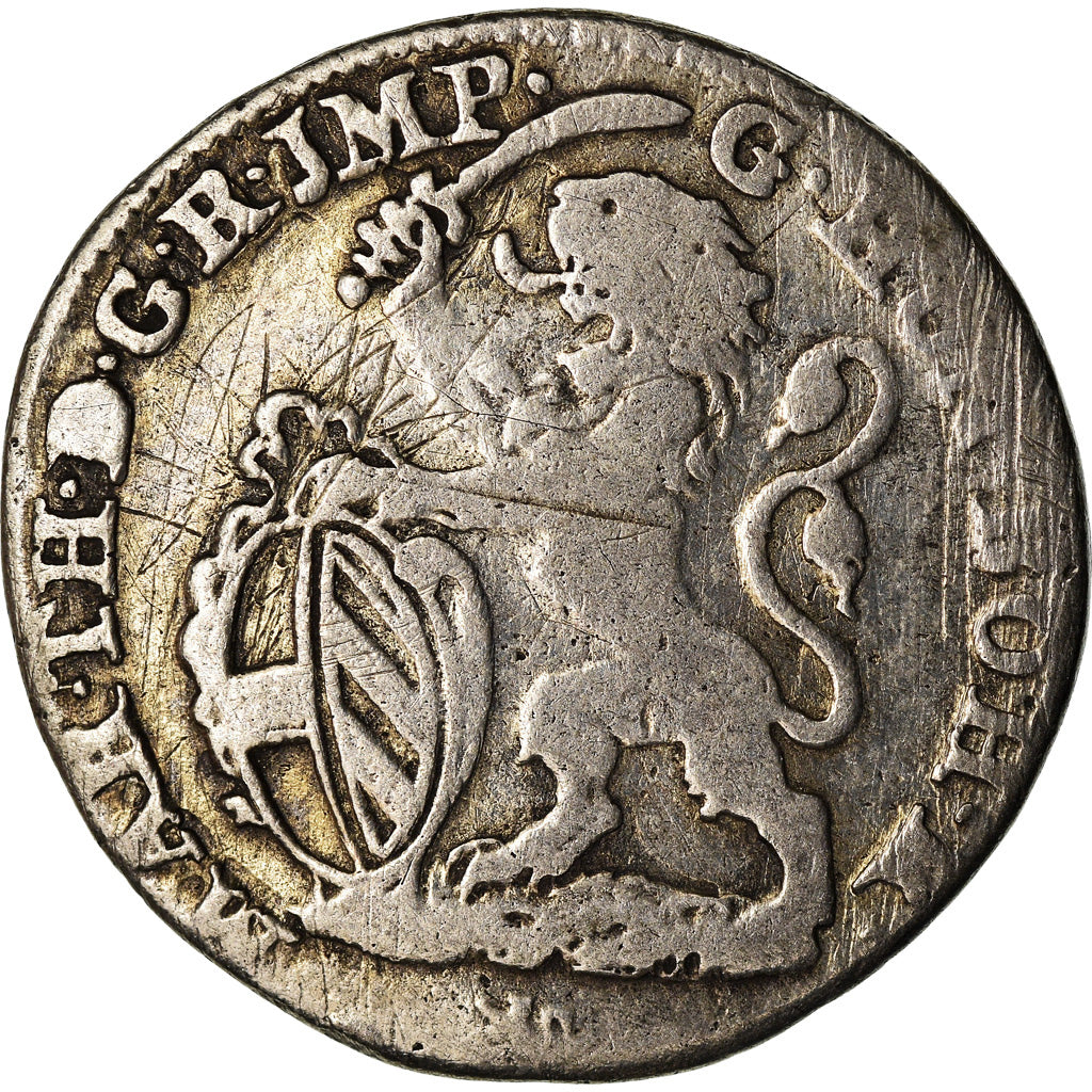 Moneta, Paesi Bassi austriaci, Maria Theresa, Escalin, Schelling, 1750, Bruges