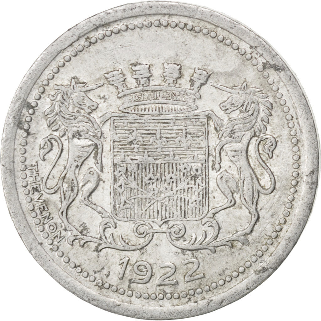 France, 5 Centimes, 1922, EF(40-45), Aluminium, Elie #10.6, 1.16