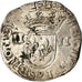 Monnaie, France, Henri III, 1/4 Ecu, Rennes, Faux d'époque, TTB, Argent