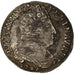 Moneta, Francja, Louis XIV, 20 Sols aux insignes, 1/4 Ecu, 1707, Nantes