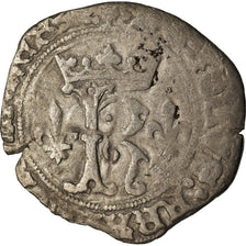 Moeda, França, Bretagne, Charles VIII, Karolus de Bretagne, Rennes, VF(20-25)