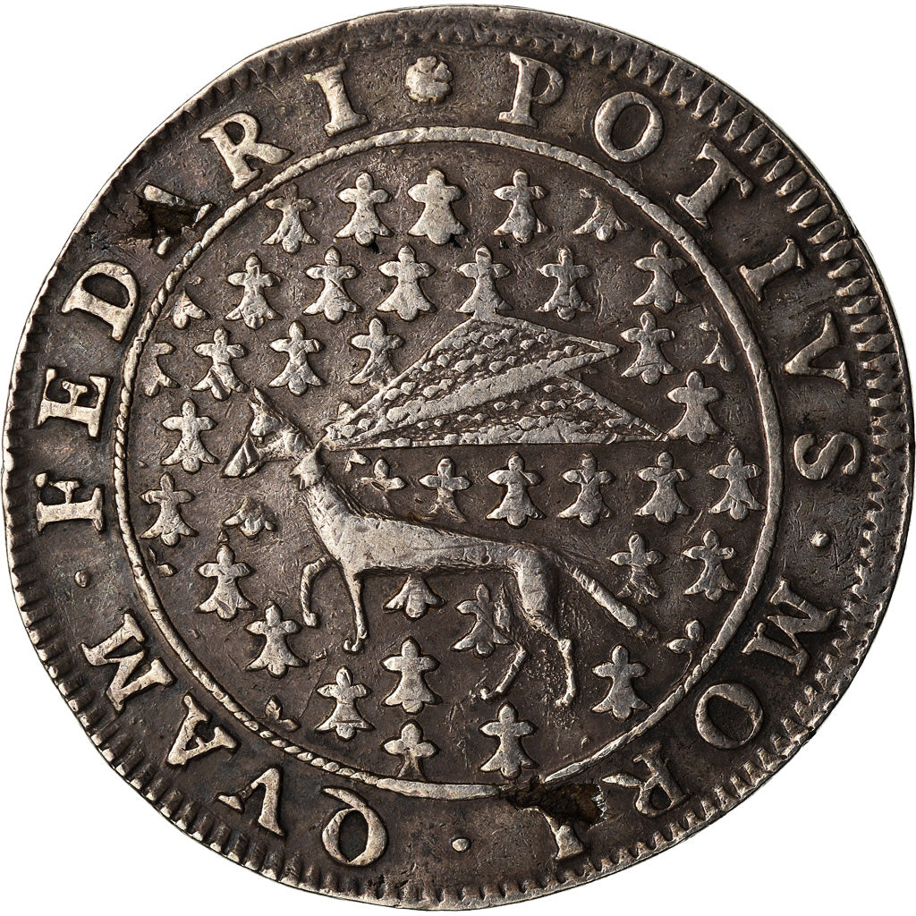 France, Jeton, Royal, Louis XIV, états de Bretagne, hermine, TTB, Argent