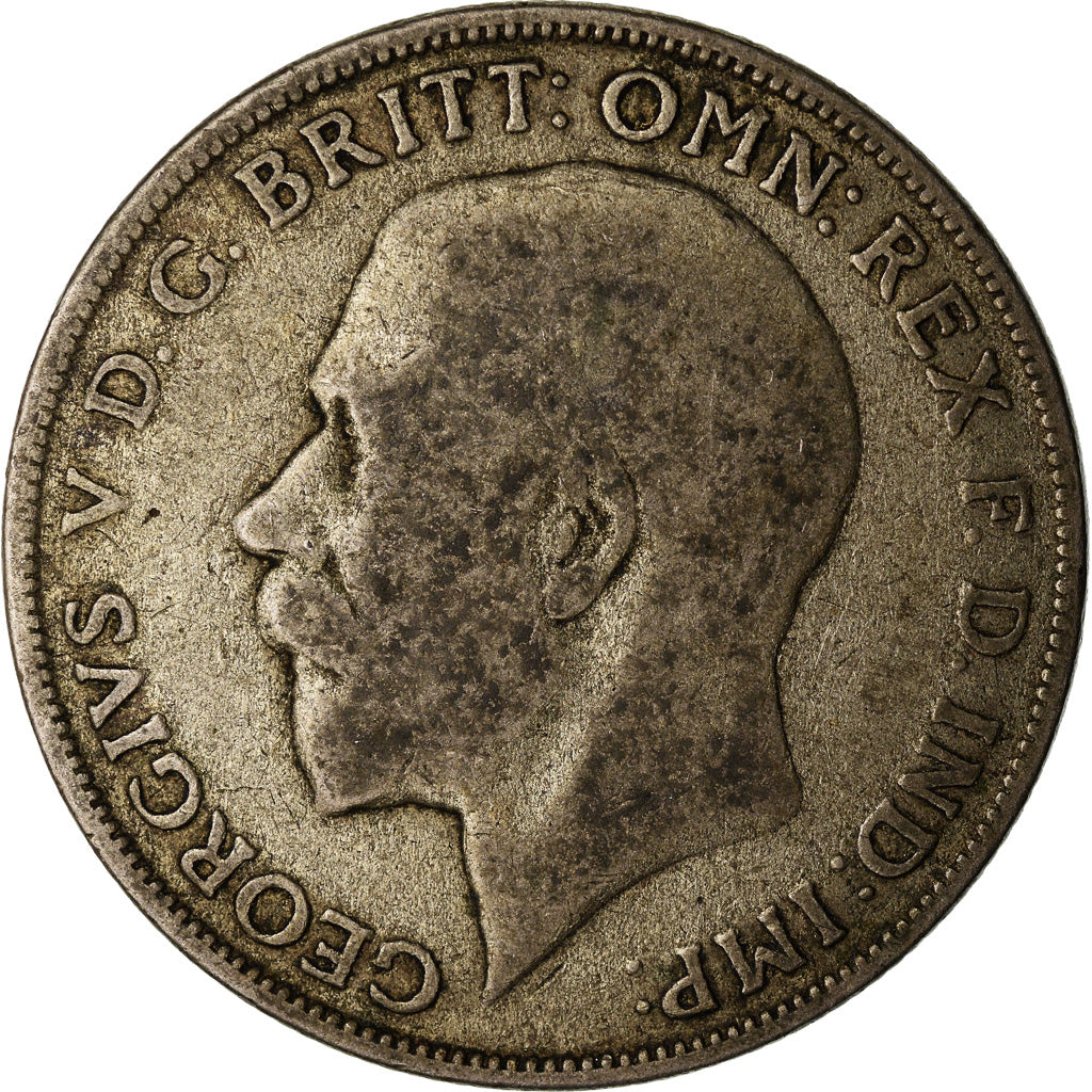 Moneta, Gran Bretagna, George V, Florin, Two Shillings, 1921, MB, Argento