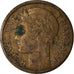 Moneda, Francia, Morlon, Franc, 1935, Paris, BC+, Aluminio - bronce, KM:885