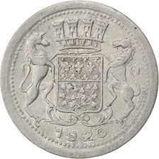 Moneda, Francia, 10 Centimes, 1920, MBC, Aluminio, Elie:10.1
