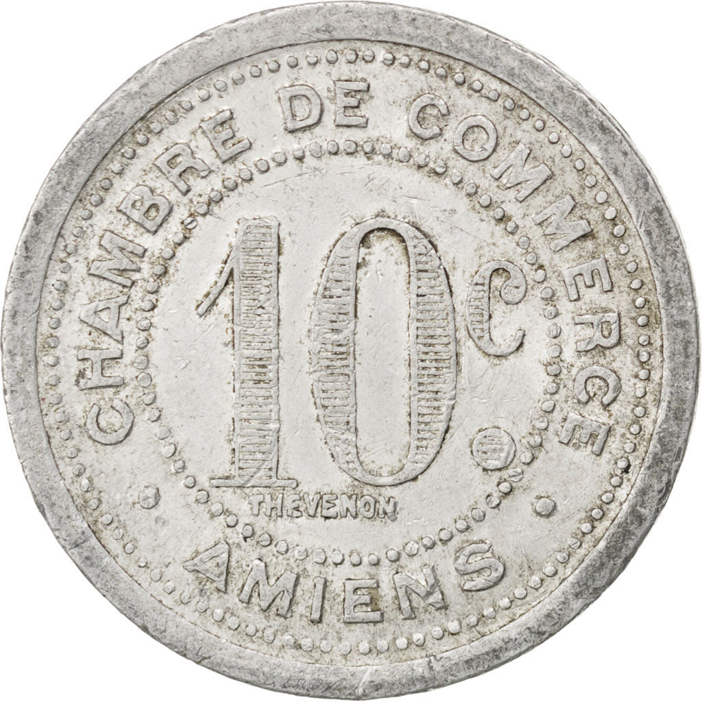 Monnaie, France, 10 Centimes, 1921, TB+, Aluminium, Elie:10.4