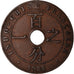 Monnaie, FRENCH INDO-CHINA, Cent, 1922, Paris, TTB, Bronze, KM:12.1