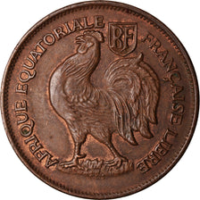 Monnaie, Afrique-Équatoriale française, Franc, 1943, Pretoria, SUP, Bronze