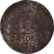 Moneda, Francia, Chambre de Commerce, Bayonne, 10 Centimes, 1917, error off