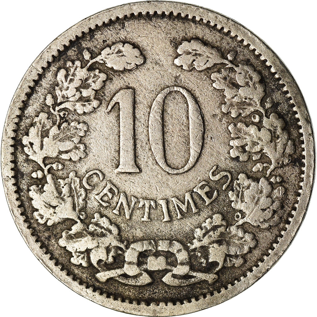 Münze, Luxemburg, Adolphe, 10 Centimes, 1901, SS, Copper-nickel, KM:25