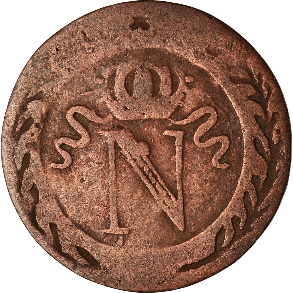 Moneta, Francja, Napoléon I, 10 Centimes, Paris, Contemporary forgery