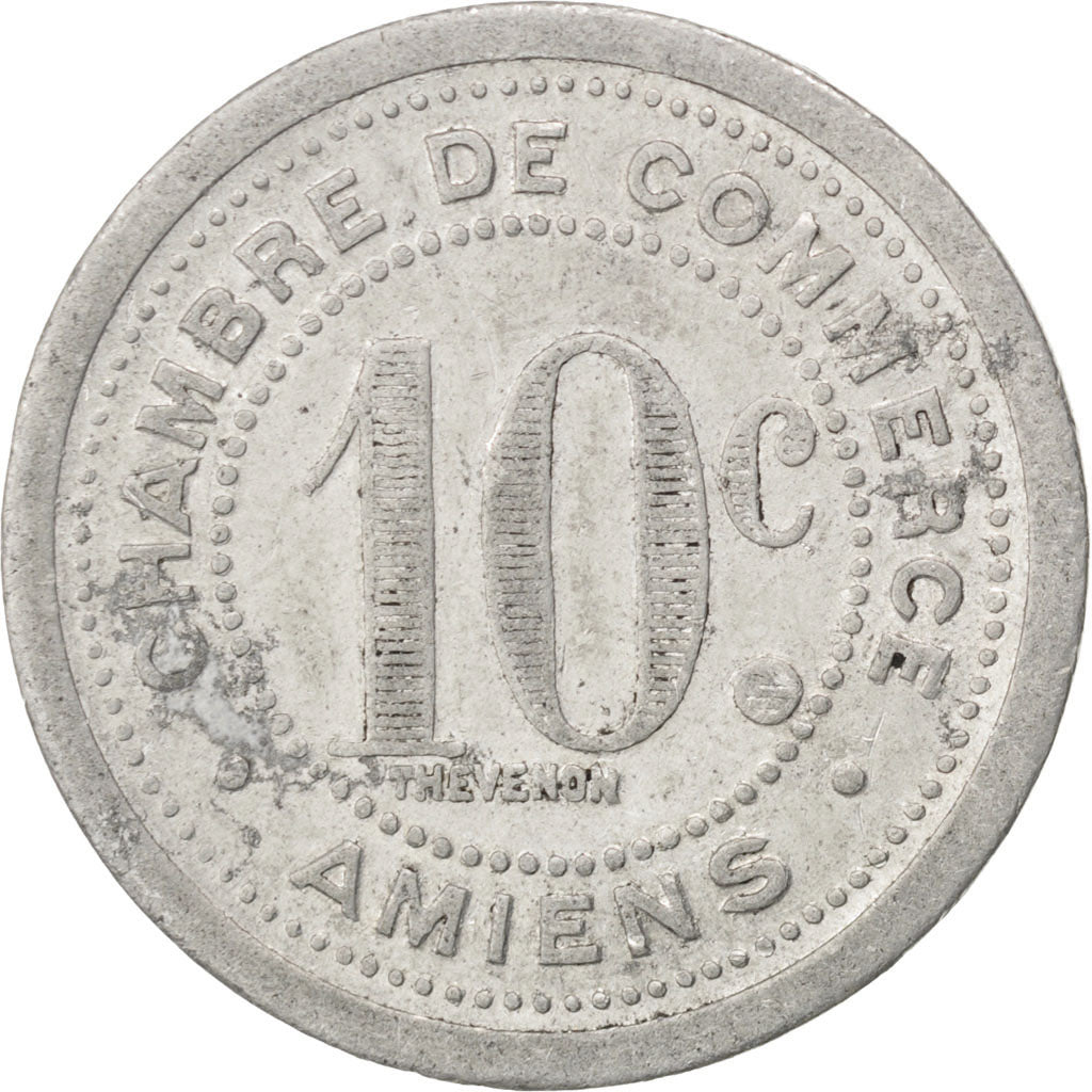 Amiens, Chambre de commerce, 10 Centimes 1922, Elie 10.7