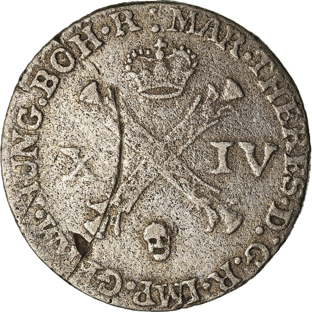 Monnaie, AUSTRIAN NETHERLANDS, Maria Theresa, 14 Liards, 14 Oorden, 1762