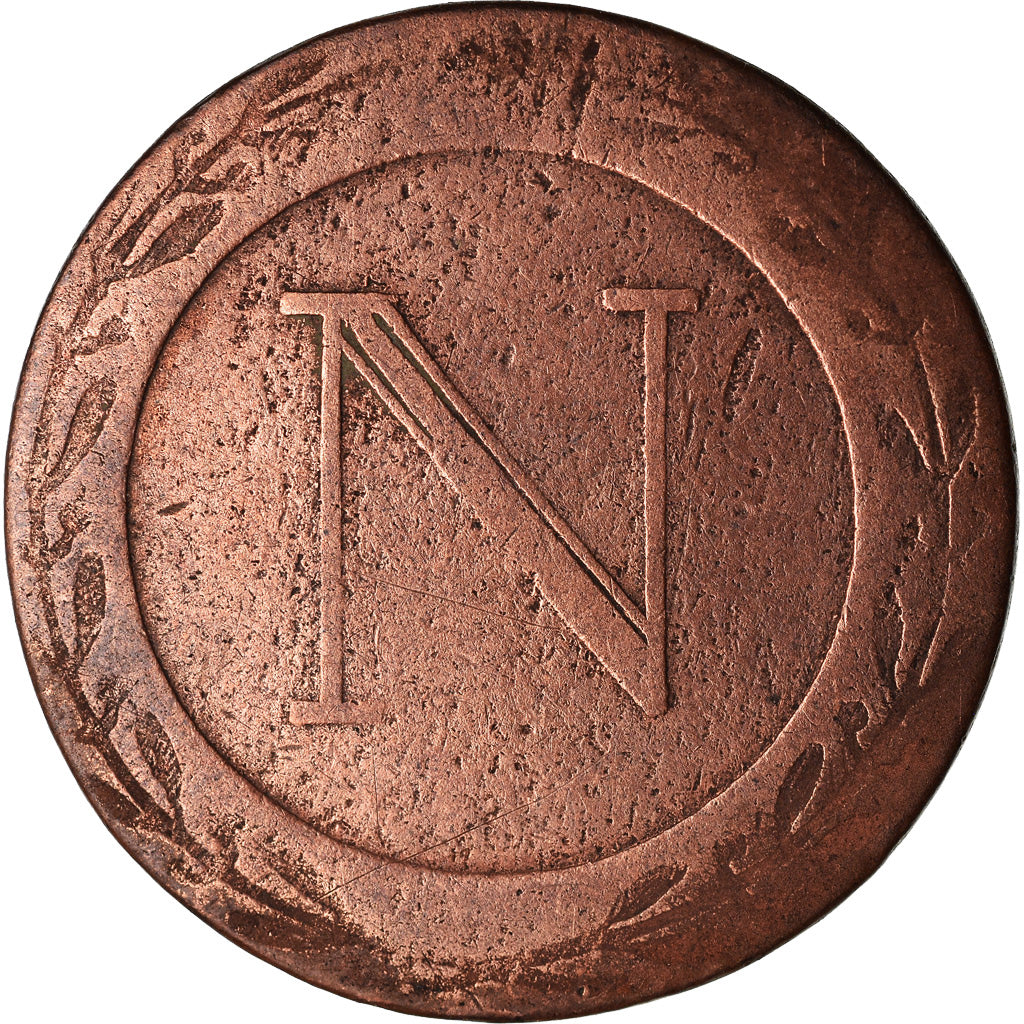 Monnaie, France, Napoléon I, 5 Centimes, 1808, Strasbourg, TB, Cuivre
